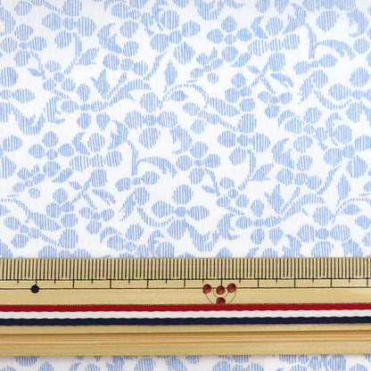 [來自數量5] 織物 "自由自由印刷 塔納草坪 雛菊針跡3632134-22bt" 日本自由