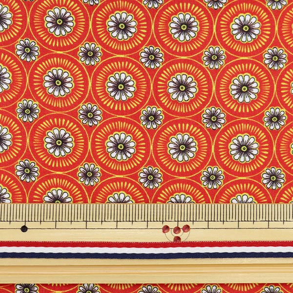 [الكمية من 5] الأقمشة "طباعة الحرية عشب التانا المسرح الملكي 3632136-22AT" اليابان الحرية