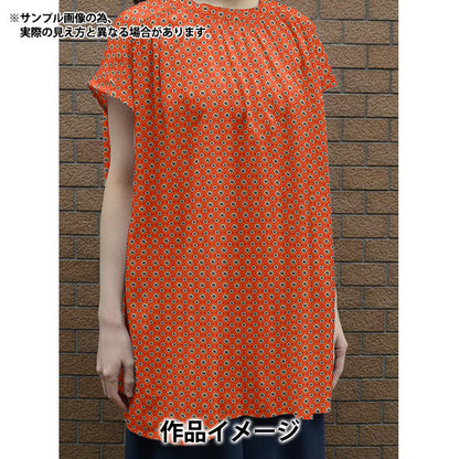 [الكمية من 5] الأقمشة "طباعة الحرية عشب التانا المسرح الملكي 3632136-22AT" اليابان الحرية