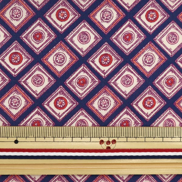 [Dalla quantità 5] Tessuto "Liberty Liberty Print tana de pelouse Grand Circle 3632140-22at" Liberty Giappone