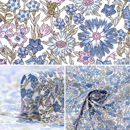 [De la quantité 5] Tissu "Liberty Liberty Print Pelouse Tana MEI FIELDS 1222102-P22A" Liberté Japon