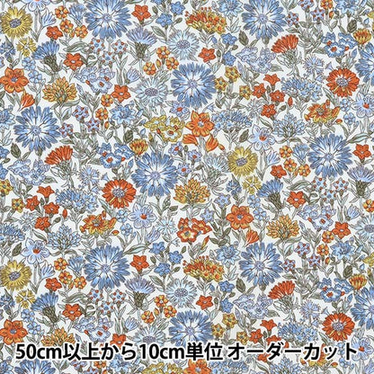 [From quantity 5] Fabric "Liberty Liberty Print Tana lawn Mei Fields 1222102-P22C" Liberty Japan