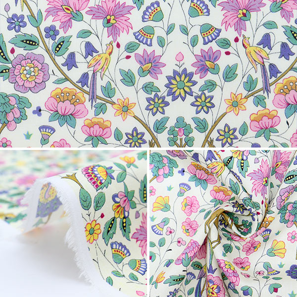 [From quantity 5] Fabric "Liberty Liberty Print Tana lawn Palmeira 3639035-AE"