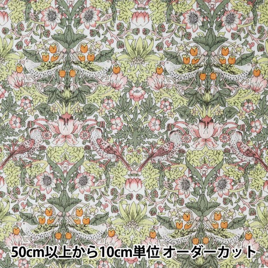 [From quantity 5] Fabric "Liberty Liberty Print Flanders Linen Strawberry Thief 36300129-X"