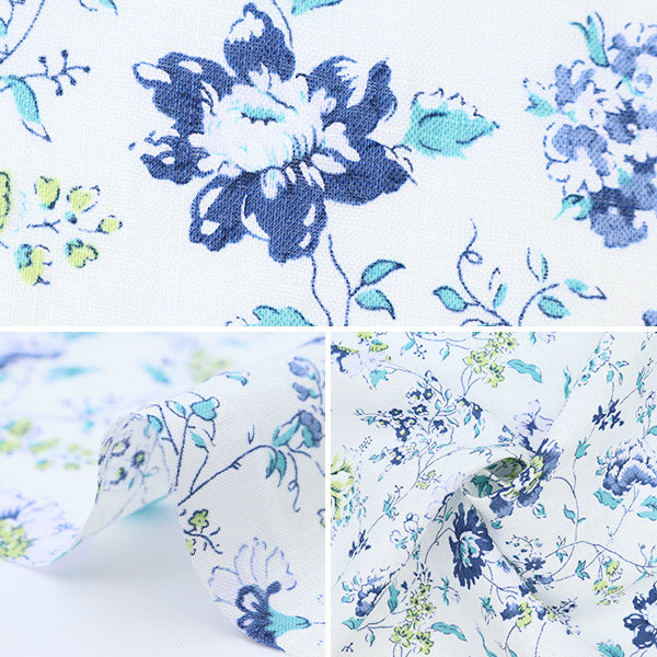 [Из количества 5] Ткань "Liberty Liberty Print Flanders Linen Cliedet 963636254J21C"