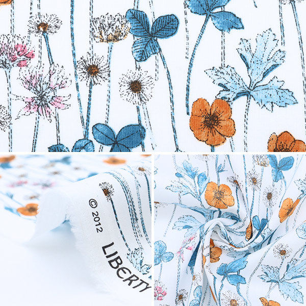 [From quantity 5] Fabric "Liberty Liberty Print Tana lawn Josephins Garden 3633181-BE"