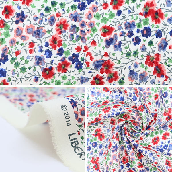 [From quantity 5] Fabric "Liberty Liberty Print Tana lawn Phoebe 3632090-GE"