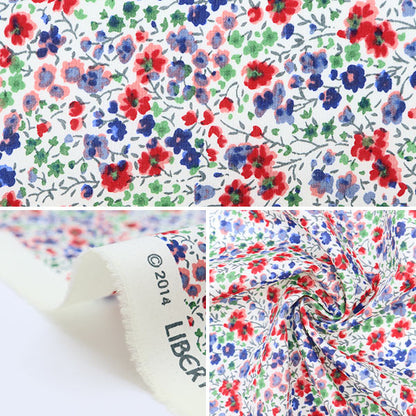[From quantity 5] Fabric "Liberty Liberty Print Tana lawn Phoebe 3632090-GE"