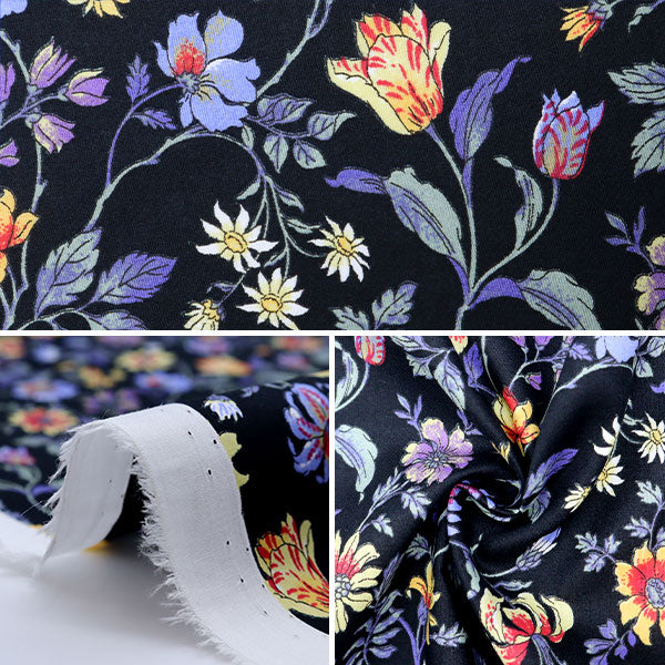 [From quantity 5] Fabric "Liberty Liberty Print Tana lawn Tiger Lily 3639138-ZE"