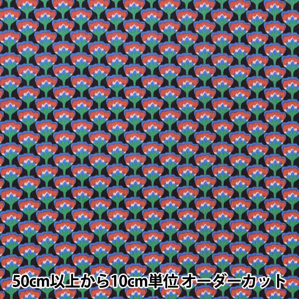 [来自数量5] 织物 "自由自由印刷 塔纳草坪 伍德斯托克（伍德斯托克）3631203-a" Liberty Japan