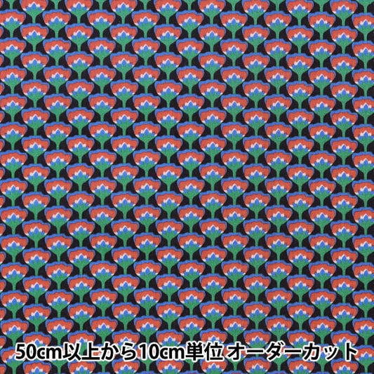 [來自數量5] 織物 "自由自由印刷 塔納草坪 伍德斯托克（伍德斯托克）3631203-a" Liberty Japan