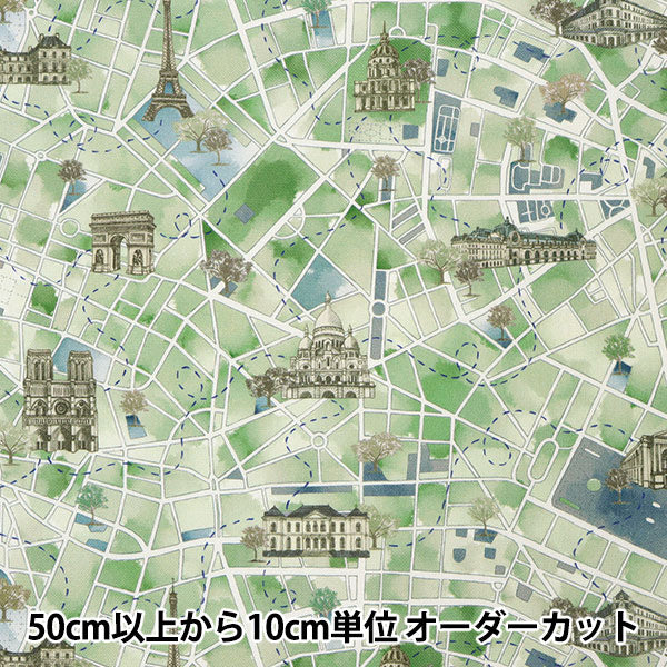 [From quantity 5] Fabric "Liberty Liberty Print No. 11 Canvas Lou de Paris DC30641-22B" Liberty Japan