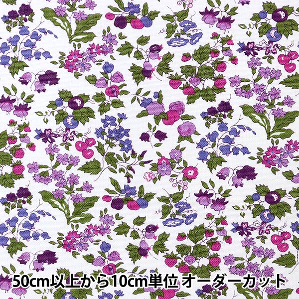 [来自数量5] 织物 "Liberty Liberty Print No. 11 Canvas Nancy Ann 3286253-B" 日本自由