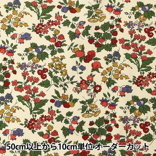 [Dalla quantità 5] Tessuto "Liberty Liberty Print n. 11 Canvas Nancy Ann 3286253-Y" Liberty Giappone