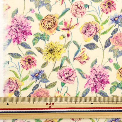 [Из количества 5] Ткань "Liberty Flora Love Collection Guard Garden 3636417-A" Свобода Япония