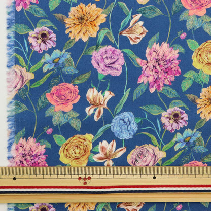 [De la cantidad 5] Tela "Liberty Flora Love Collection Guard Garden 3636417-B" Libertad Japón