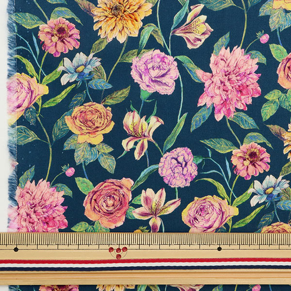 [De la cantidad 5] Tela "Liberty Flora Love Collection Guard Garden 3636417-D" Libertad Japón
