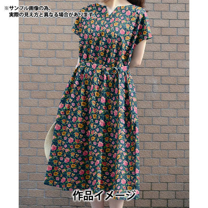 [De la cantidad 5] Tela "Liberty Flora Love Collection Guard Garden 3636417-D" Libertad Japón