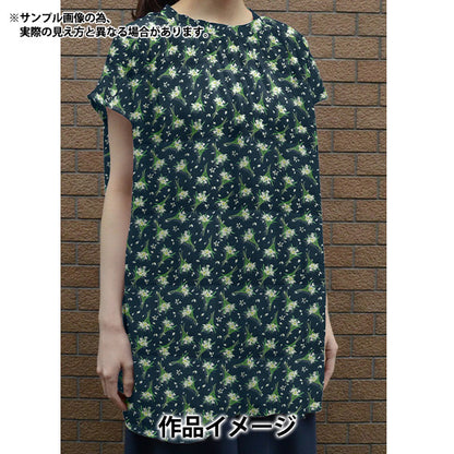 [來自數量5] 織物 "Liberty Flora Love系列舞蹈花瓣3636420-C" 日本自由