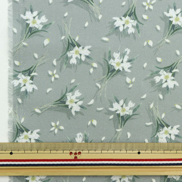 [來自數量5] 織物 "Liberty Flora Love系列舞蹈花瓣3636420-D" 日本自由