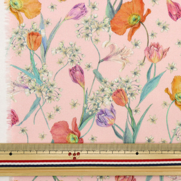 [From quantity 5] Fabric "Liberty Flora Love Collection Spring Brooms 3636421-C" Liberty Japan