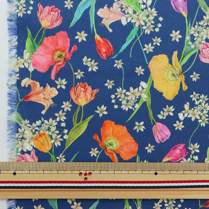 [來自數量5] 織物 "Liberty Flora Love Collection Spring Brooms 3636421-D" 日本自由