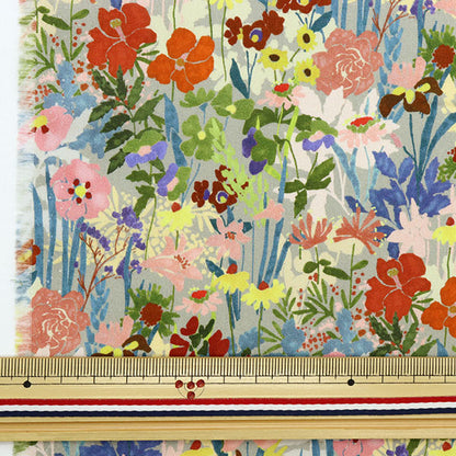 [De la cantidad 5] Tela "Liberty Flora Love Collection Wild Flower Medu 3636422-D" Libertad Japón