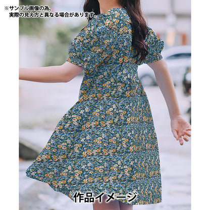 [De la cantidad 5] Tela "Liberty Flora Love Collection Sofia Garden 3636424-D" Libertad Japón