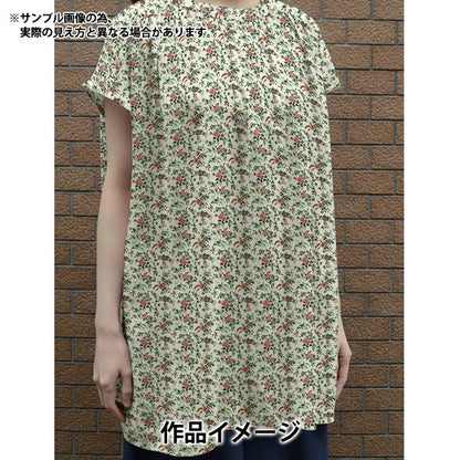[來自數量5] 織物 "Liberty Liberty Print Flanders Linen Floribanda 3637073-A" 日本自由