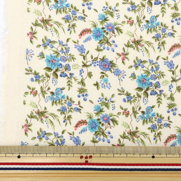 [Dalla quantità 5] Tessuto "Liberty Liberty Print Flanders Linen Fribanda 3637073-Z" Liberty Giappone