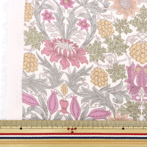 [來自數量5] 織物 "Liberty Liberty Print Flanders亞麻塞巴頓3639157-J22C" 日本自由