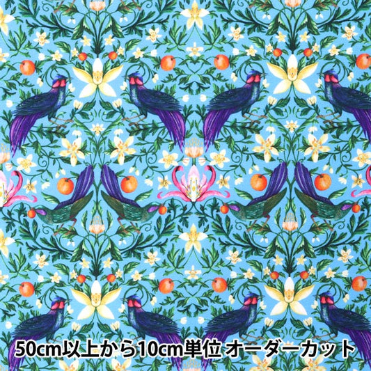 [From quantity 5] Fabric "Liberty Liberty Print Nylons RunTaffeta Fourvidun Fruit 36302100-SD20C" Liberty Japan