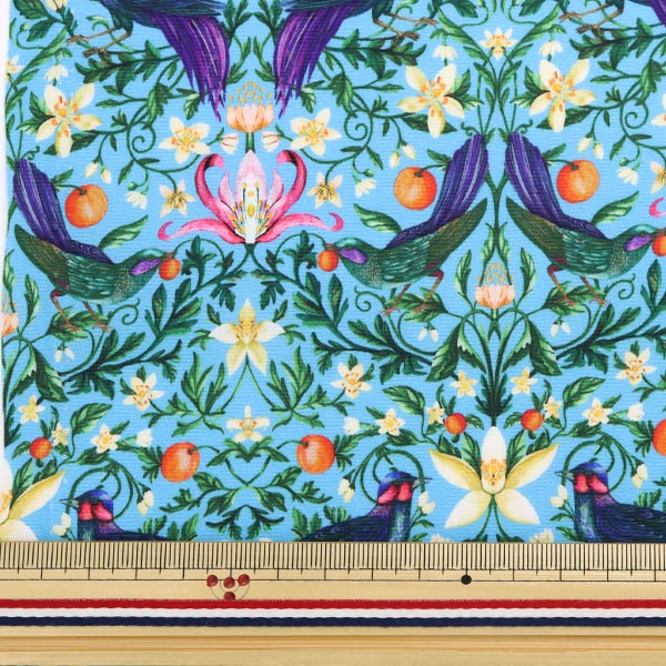 [De la cantidad 5] Tela "Liberty Liberty Print Nylons RunTafetán Fourvidun Fruit 36302100-SD20C" Libertad Japón