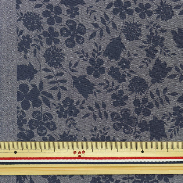 [來自數量5] 織物 "Liberty Liberty Print Colombo Shambray Edenam 3637071-J22C" 日本自由