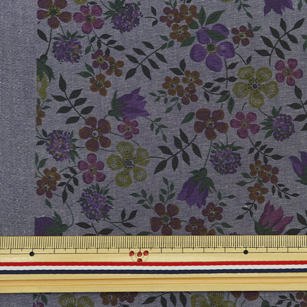 [來自數量5] 織物 "Liberty Liberty Print Colombo Shambray Edenam 3637071-J22D" 日本自由