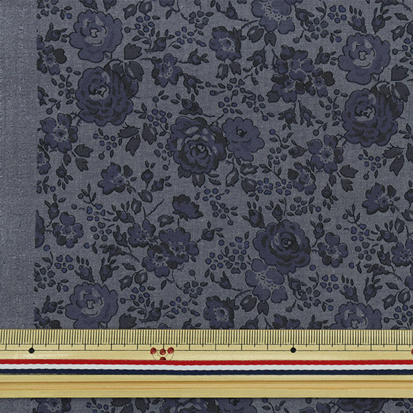 [From quantity 5] Fabric "Liberty Liberty Print Colombo Shambray Felishite 3637113-J22F" Liberty Japan