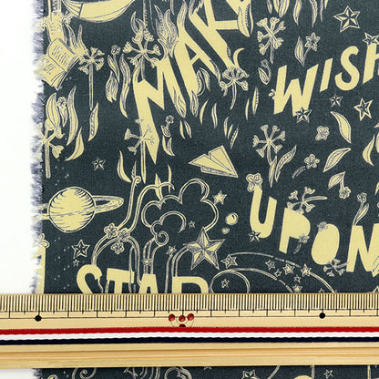 [الكمية من 5] الأقمشة "ليبرتي بارادايس لاندز ستار ويشيز 363J6441-B" اليابان الحرية