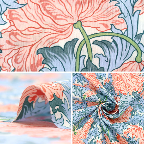 [De la quantité 5] Tissu "Liberty House Oblivati ​​Loles Revere 3632203-22at" Liberté Japon