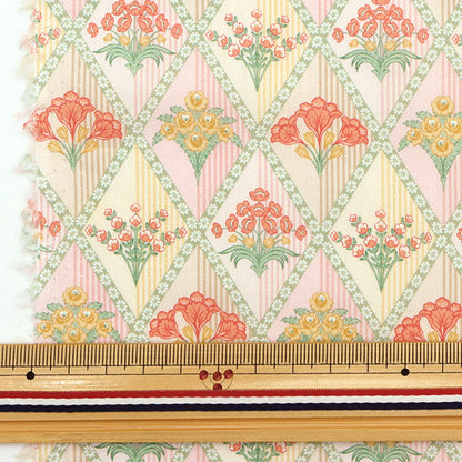 [De la cantidad 5] Tela "Liberty House Oblivati ​​Floral Harlequin 3632206-22at" Libertad Japón