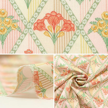 [De la cantidad 5] Tela "Liberty House Oblivati ​​Floral Harlequin 3632206-22at" Libertad Japón