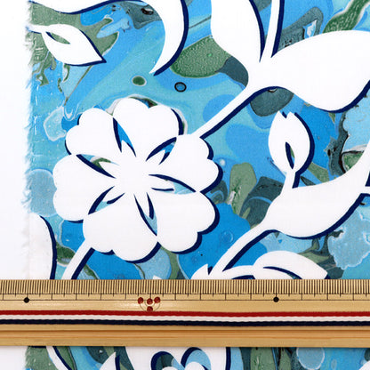 [來自數量5] 織物 "Liberty House Oblivati花卉大理石3632235-22bt" 日本自由