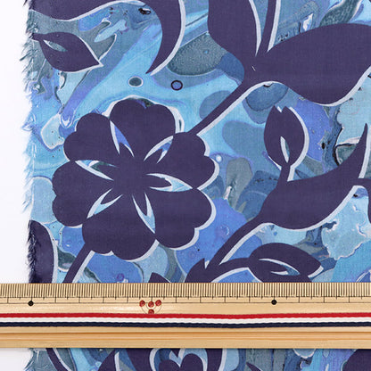 [來自數量5] 織物 "Liberty House Oblivati花卉大理石3632235-22CT" 日本自由