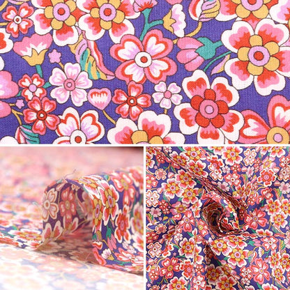 [De la cantidad 5] Tela "Liberty House Oblivati ​​Anoki Rose 3632237-22at" Libertad Japón