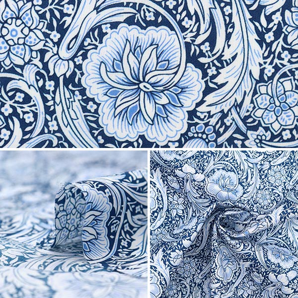 [De la quantité 5] Tissu "Liberty House Oblivati ​​Fines Hall 1222201-P22A" Liberté Japon