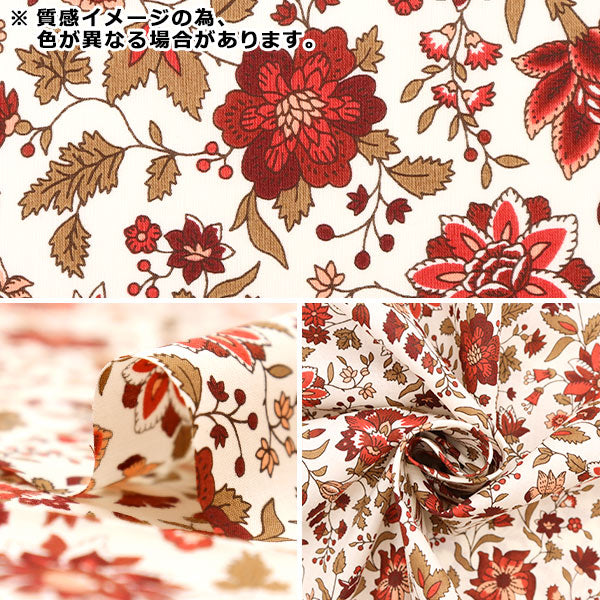 [De la cantidad 5] Tela "Liberty House Oblivati ​​Grace Emily Bell 1222216-P22C" Libertad Japón