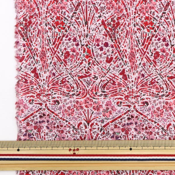 [From quantity 5] Fabric "Liberty House Oblivati ​​Ironus Blossom 3632209-22CT" Liberty Japan
