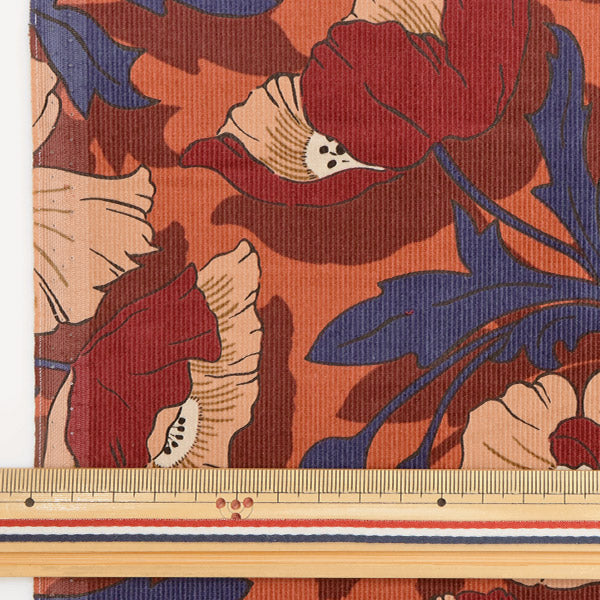 [De la quantité 5] Tissu "Liberté Velours côtelé Butterfield Garden DC32387-J22A" Liberté Japon