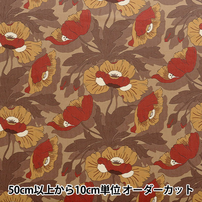 [De la quantité 5] Tissu "Liberté Velours côtelé Butterfield Garden DC32387-J22C" Liberté Japon