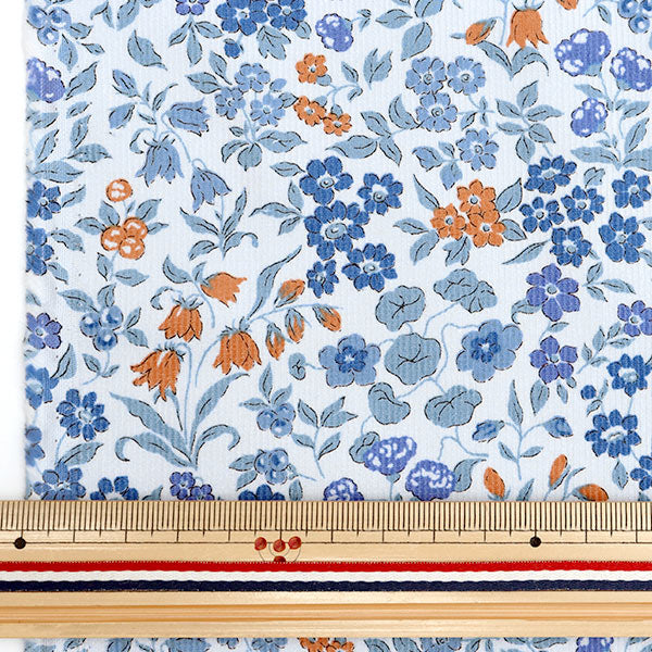 [De la quantité 5] Tissu "Liberté Velours côtelé Lilivet 3632218L133-J22C" Liberté Japon