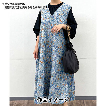 [De la quantité 5] Tissu "Liberté Velours côtelé Lilivet 3632218L133-J22C" Liberté Japon